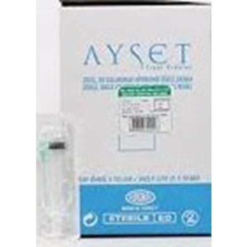 ENJEKTÖR 5 CC yeşil ayset