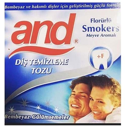 AND DİŞ TOZU SMOKERS
