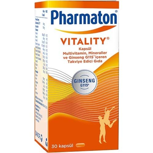 PHARMATON VITALITY 30 TABLET