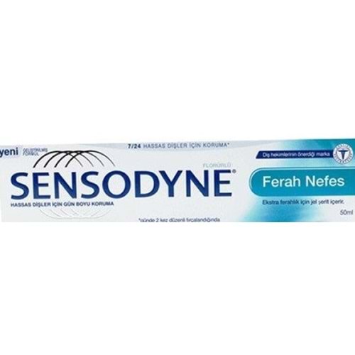 SENSODYNE FERAH NEFES 50 ML DİŞ MACUNU