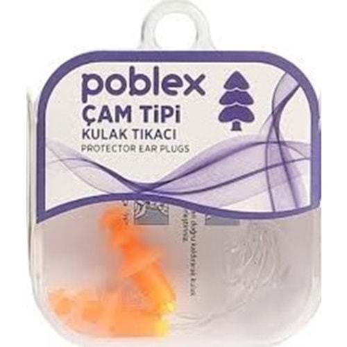 POBLEX 8252 ÇAM TİPİ KULAK TIKACI-M