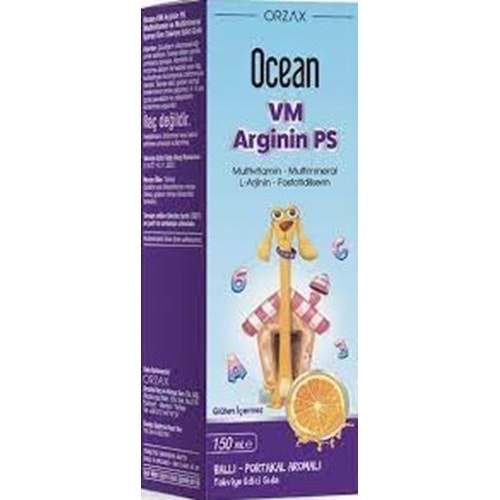 OCEAN ARGİNİN PS 150 ML ŞURUP