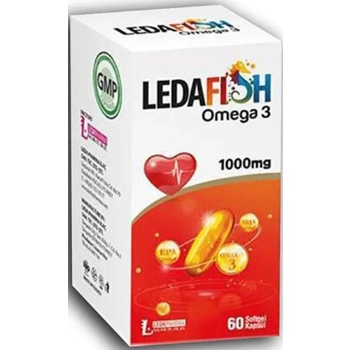 LEDAFISH OMEGA 3- 60 KP