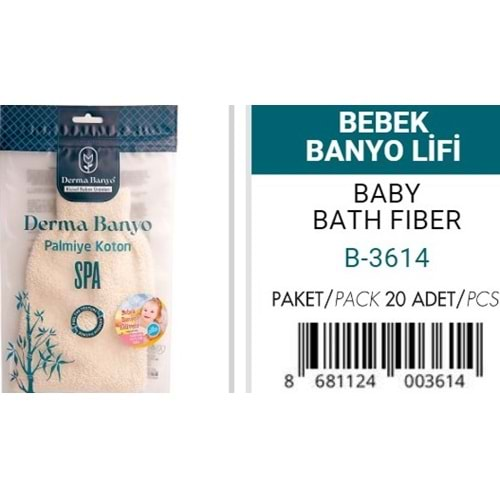 DERMA 3614 BEBEK BANYO LİFİ