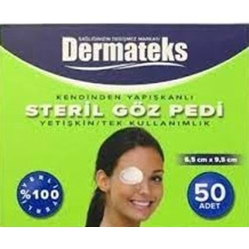 GÖZ PEDİ DERMATEX YETİŞKİN -50 Lİ
