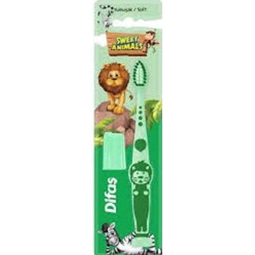 DİFAŞ ÇOCUK SWET ANIMALS DİŞ FIRÇASI