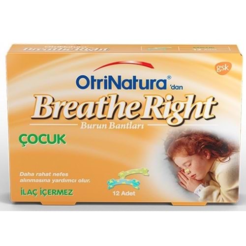 BREATHE RİGHT ÇOCUK BURUN BANDI