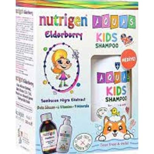 NUTRİGEN ELDERBERRY SP-200 ML+ ŞAMPUAN HED