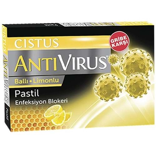 CİSTUS PASTİL BAL LİMON ANTIVIRUS