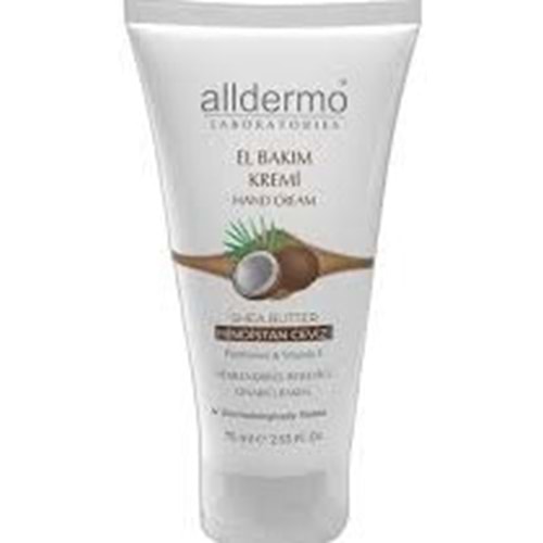 ALLDERMO 75 ML HİNDİSTAN CEVİZİ EL BAKIM KREMİ