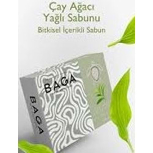 BAGA 0265 ÇAY AĞACI YAĞLI SABUN 125 GR