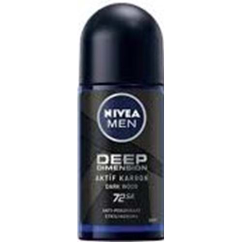 NIVEA ROLLON ERKEK 1351 AKTİF KARBON 50 ML