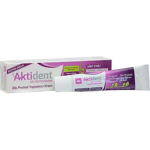 AKTİDENT YAPIŞTIRICI KREM 40GR