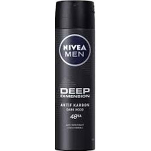 NIVEA MEN DEO 1848 AKTİF KARBON DARK WOOD 150 ML