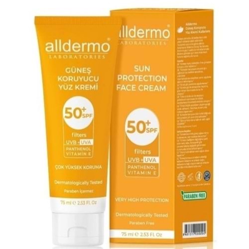 ALLDERMO GÜNEŞ KREMİ SPF 50-75 ML