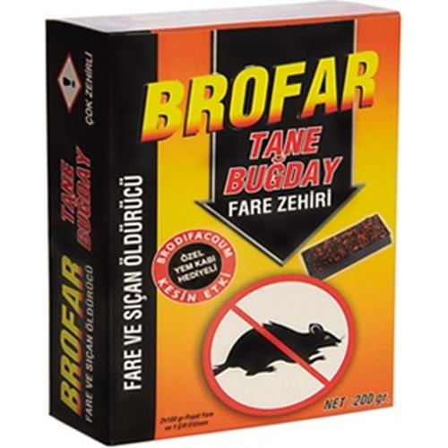 BROFAR PELLET FARE ZEHİRİ 80 GR
