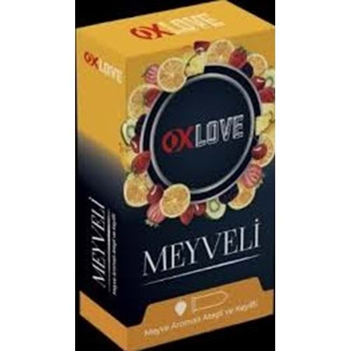 OXLOVE MEYVELİ PREZERVATİF