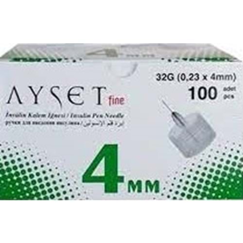 AYSET 4 MM İĞNE UCU