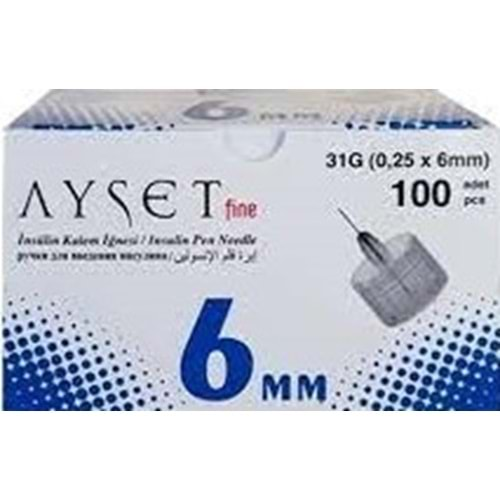 AYSET 6 MM İĞNE UCU