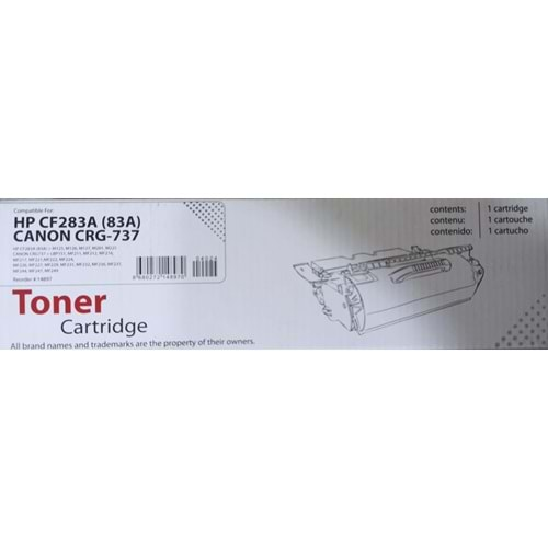 TONER 8970 HP CF 283/A (83A)