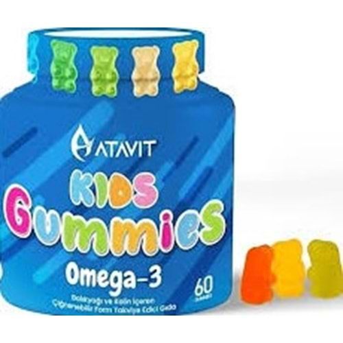 ATAVİT 6929 OMEGA 3 60 GUMMİES