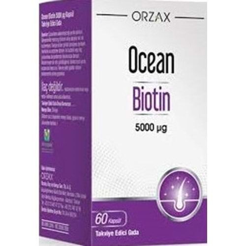 OCEAN BİOTİN 5000 MG 60 TABLET