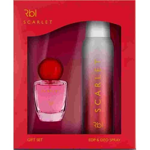 RBL 3366 SCARLET GİFT SET BAYAN