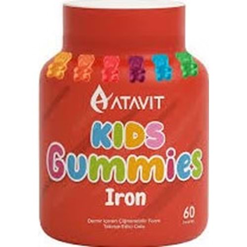 ATAVİT 1267 İRON 60 GUMMİES