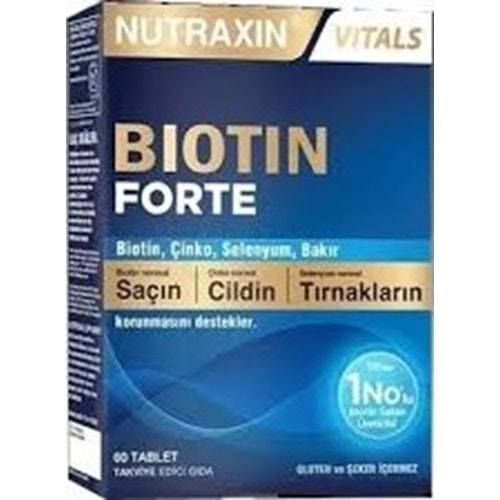 NUTRAXİN 5512 BIOTIN FORTE 60TB