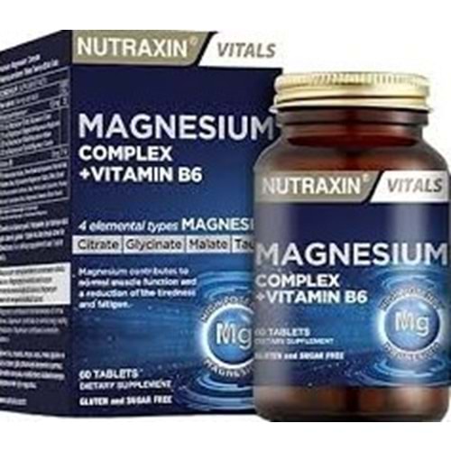 NUTRAXİN 2108 MAGNESIM COMPLEX 60 TABLET