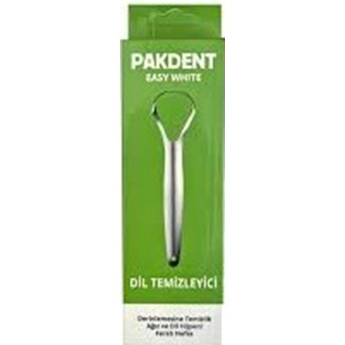PAKDENT METAL 0058 OVAL METAL DİL TEMİZLEYİCİ