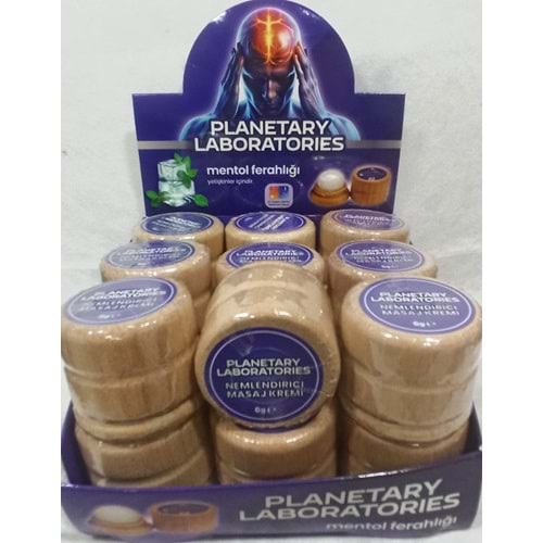 PLANETARY 0249 MENTOL FERAHLIGI MASAJ KREMİ 6GR
