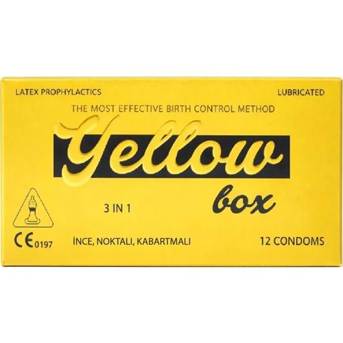 YELLOW BOX 8393 PREZERVATİF