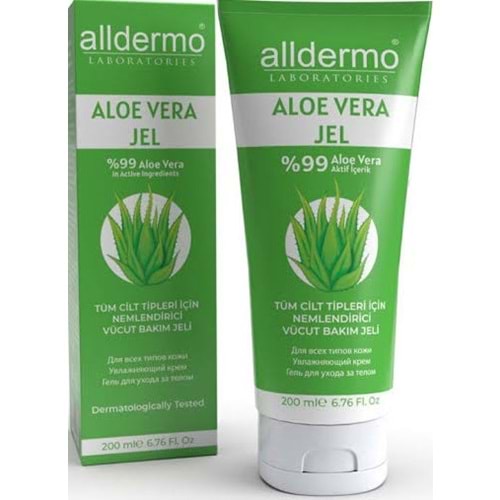 ALLDERMO 0684 ALOEVERA GEL 200 ML