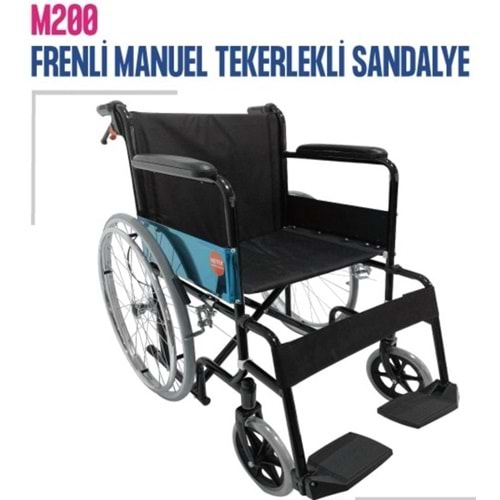 M 200 TEKERLEKLİ SANDALYE