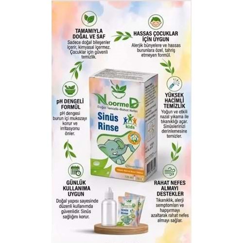 NOORMED 1041 ÇOCUK SİNÜS RİNSE KİT