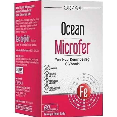OCEAN 3786 MİCROFER 60 KAPSÜL