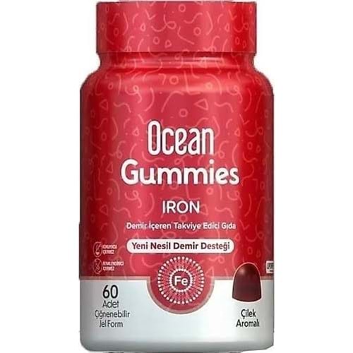 OCEAN 4103 IRON EXTRA GUMMİES 60 TAB