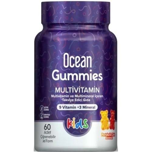 OCEAN 3724 MULTİVİTAMİN GUMMİES 60 TAB
