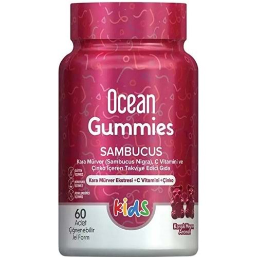 OCEAN 3748 SAMBUCUS GUMMİES 60 TAB