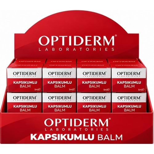OPTİDERM KAPSİKUMLU MERHEM 5 ML
