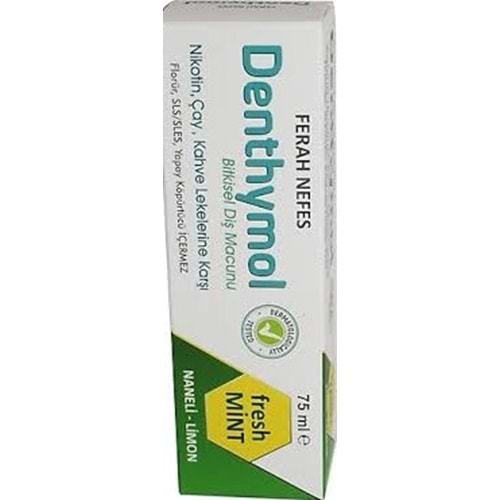 DENTHYMOL 1780 FRESHMİNT DİŞ MACUNU NANELİ LİMON