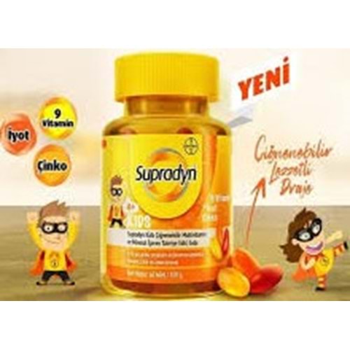 SUPRADYN KİDS 60 TABLET