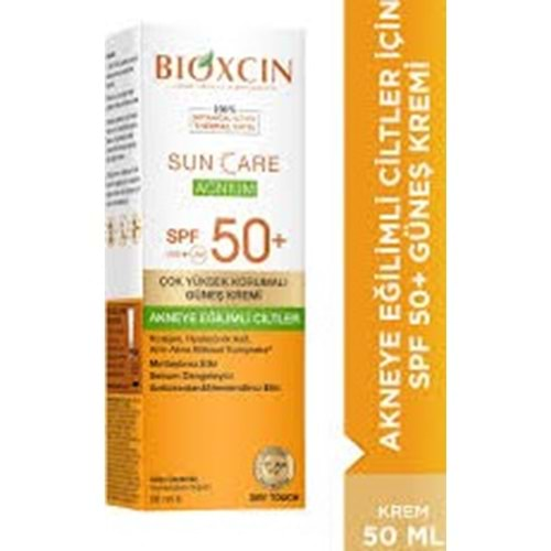 BİOXCİN SPF50+ 2719 AKNEYE EGİLİMLİ CİLT GÜNEŞ KREMİ 50 ML