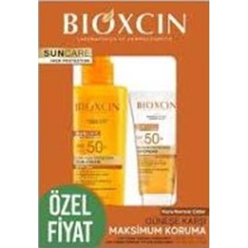 BİOXCİN SPF 50 KOFRE YAĞLI CİLT KREM +SPREY