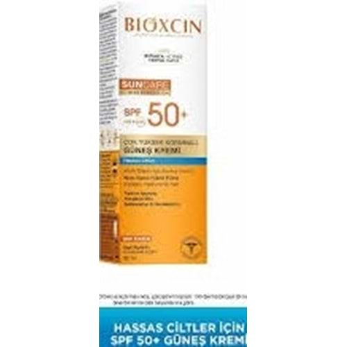 BİOXCİN SPF50+ 4384 HASSAS CİLTLER GÜNEŞ KREMİ 50 ML