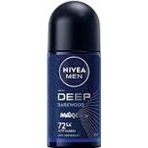 NIVEA ROLLON ERKEK 9839 DEEP DARKWOOD MAXX 50 ML