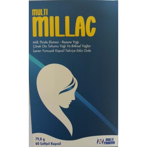MULTI MILLAC 60 KAPSÜL SÜT ARTIRICI