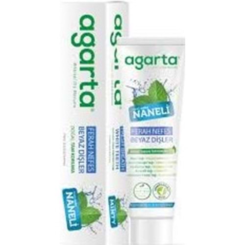 AGARTA NANELİ FERAH DİŞLER 100 ML DİŞ MACUNU