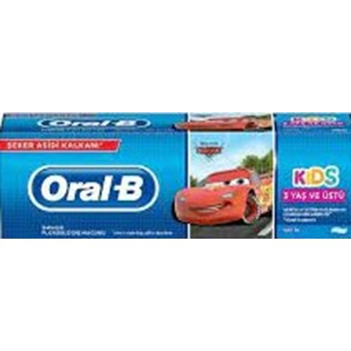XXXORAL B DİŞ MACUNO KİDS ERKEK 3+YAŞ 75 ML